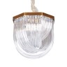 Люстра Delight Collection A001-400 L4 brass/clear