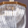 Люстра Delight Collection A001-400 L4 brass/clear