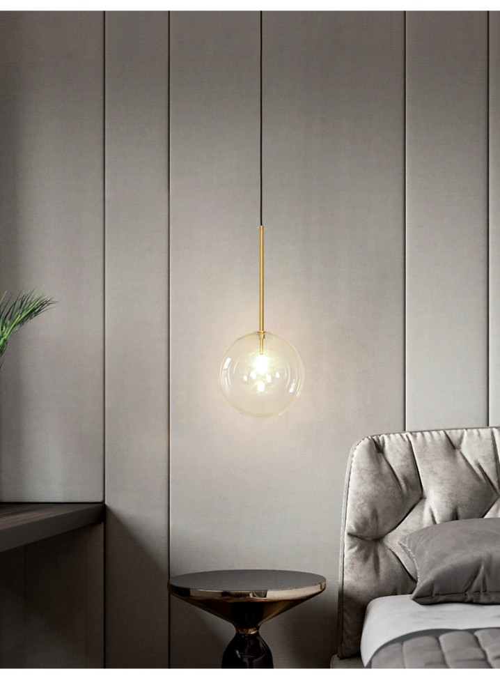 Подвесной светильник Delight Collection 9217P/D180 gold