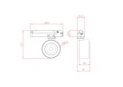 Трековый светильник Technical TR023-1-12W4K