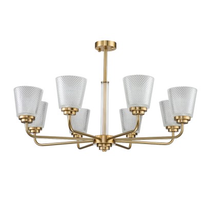 Люстры На штанге Escada 685/8PL E14*60W Copper