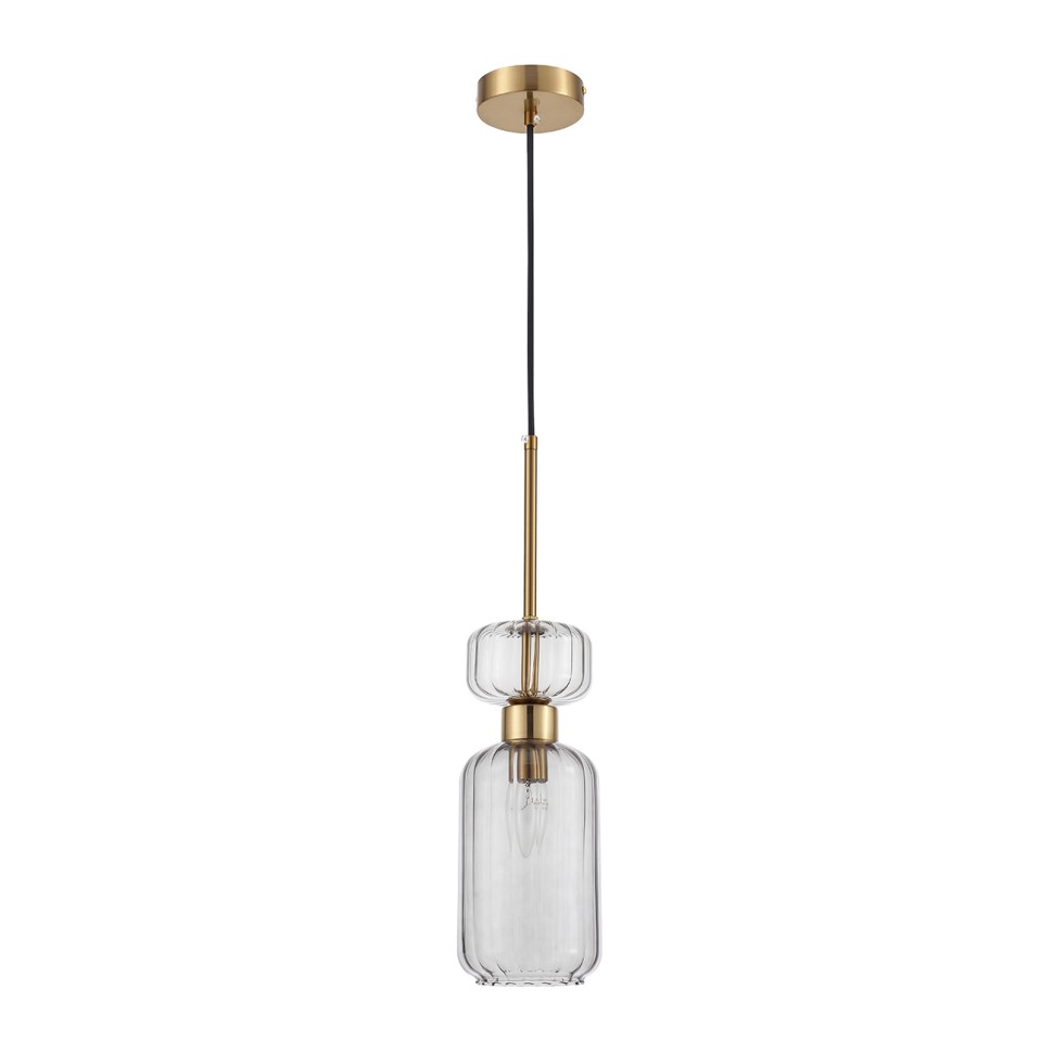 Светильники Подвесные Escada 1141/1S E14*60W Antigue copper/Smoke