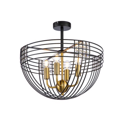 INDIGO Потолочный светильник FRESCO 10001/4C Black