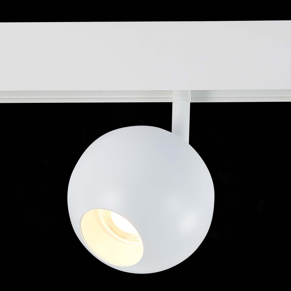 ST354.536.12 Магнитный трековый светильник Белый LED 1*12W 3000K 680Lm Ra>80 36° IP20 L120xW100xH195