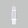 Подвесной светильник Eurosvet 50204/1 LED белый/матовое серебро