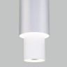 Подвесной светильник Eurosvet 50204/1 LED белый/матовое серебро