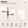 Настенный светильник (бра) Maytoni MOD048WL-02G