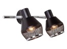 Настенные светильники Споты Escada 1116/2A E14*40W Black/Chrome