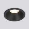 Встраиваемый светильник Elektrostandard 15266/LED 7W 3000K BK черный