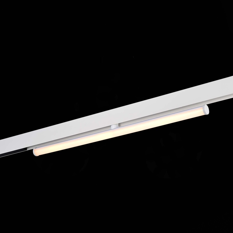 ST803.536.10 Магнитный трековый светильник Белый LED 1*10W 3000K 1 200Lm Ra>90 120° IP20 L604xW28xH8
