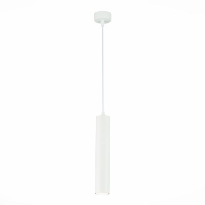 ST151.503.01 Светильник подвесной Белый GU10 1*50W  IP20 D54xH290 220V Без ламп