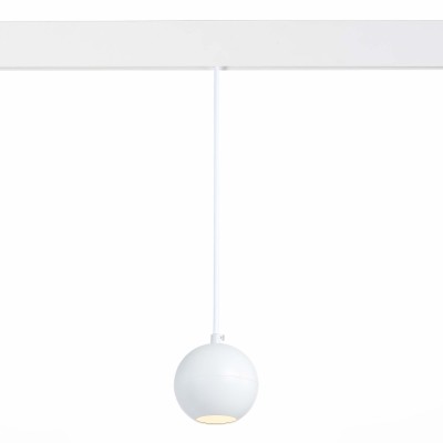 ST354.533.12 Магнитный трековый светильник подвесной Белый LED 1*12W 3000K 750Lm Ra&gt;80 36° IP20 D100xH92 48V