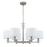 Люстры Подвесные Escada 641/6PL E14*60W Satin nickel
