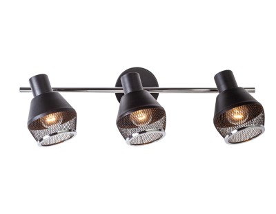 Настенные светильники Споты Escada 1116/3A E14*40W Black/Chrome