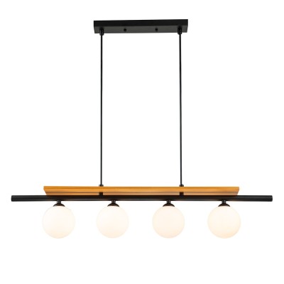 INDIGO Подвесной светильник MITEZZA 10013/4P Black