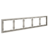 Рамка пластиковая VOLTUM S70 на 5 постов, (кашемир)
