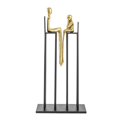 Статуэтка настольная ArtHomeDecor DISCUSSION 4808 BRASS &amp; BLACK