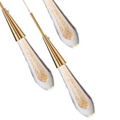 Подвесной светильник Delight Collection DZ1018P-3 brass