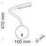 Настенный светильник (бра) Technical C035WL-L3W3K