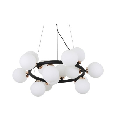 Подвесной светильник Lumina Deco Marsiada LDP 6033-15 BK+GD