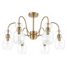 Люстры На штанге Escada 1141/6PL E14*60W Antigue copper/Clear