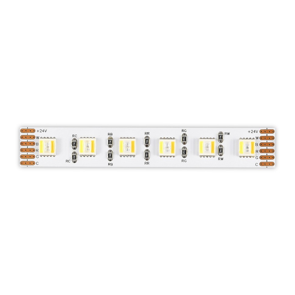 ST1006.018.20RGBCCT Светодиодная лента  - -*18W 2700K-6000K Lm Ra90 IP20 L1 000xW12xH2 24VV