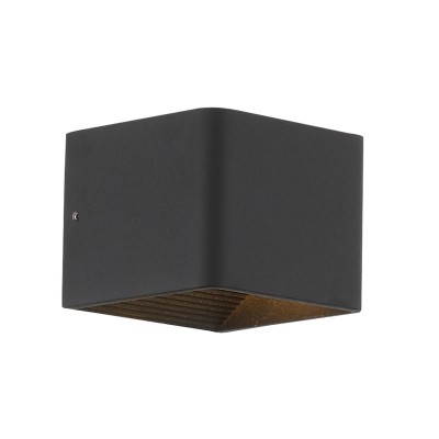 SL455.041.01 Светильник настенный ST-Luce Черный/Черный LED 1*6W 3000K