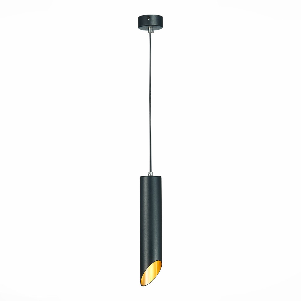 ST152.403.01 Светильник подвесной Черный GU10 1*50W  IP20 D60xH300 220V Без ламп