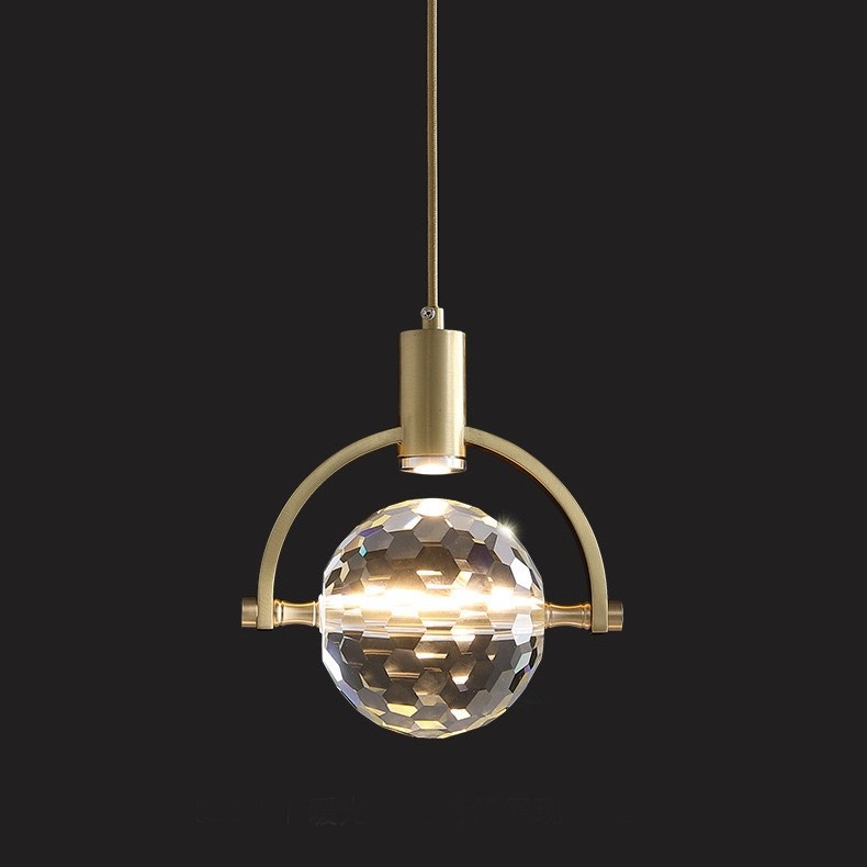 Подвесной светильник Delight Collection 2121P/A brass/clear