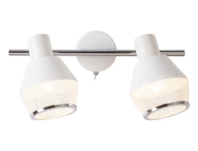 Настенные светильники Споты Escada 1117/2A E14*40W White/Chrome