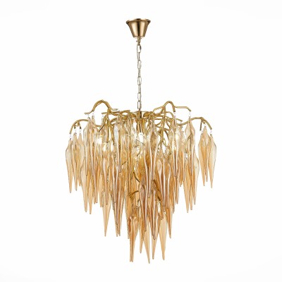 SL1652.203.06 Люстра подвесная ST-Luce Золотистый/Золотистый G9 LED 6*5W