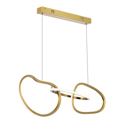 SL6505.203.26 Светильник подвесной ST-Luce Золотистый/Золотистый LED 1*26W 4000K