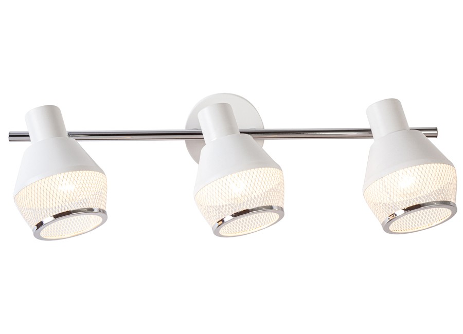 Настенные светильники Споты Escada 1117/3A E14*40W White/Chrome