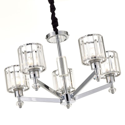 Люстры Подвесные Escada 691/5S E27*60W Chrome