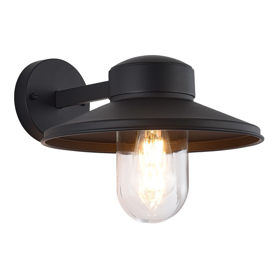 SL9542.701.01 Светильник настенный ST-Luce темно-серый/прозрачный E27 1*60W