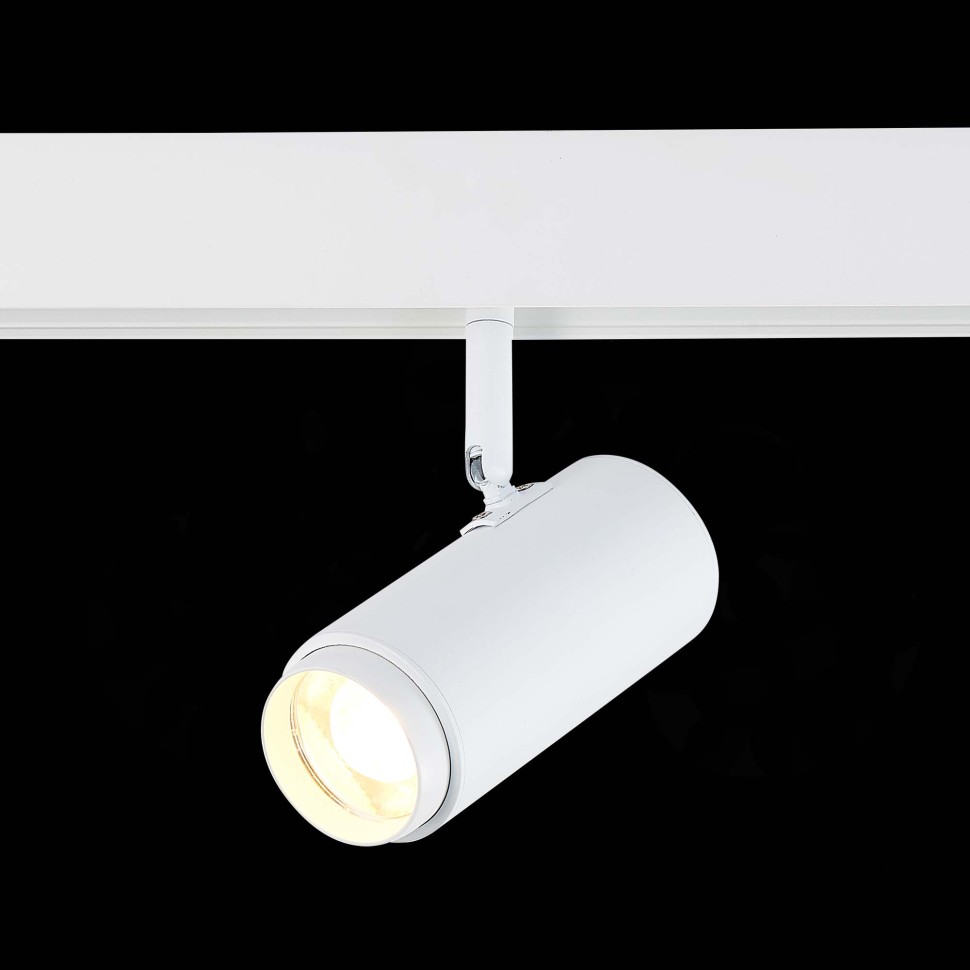 ST357.546.06 Магнитный трековый светильник ZOOM Белый LED 1*6W 4000K 667Lm Ra>80 10-60° IP20 L137xW5
