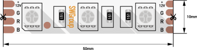 Лента светодиодная SWG SWG560 SWG560-12-14.4-RGB 000018