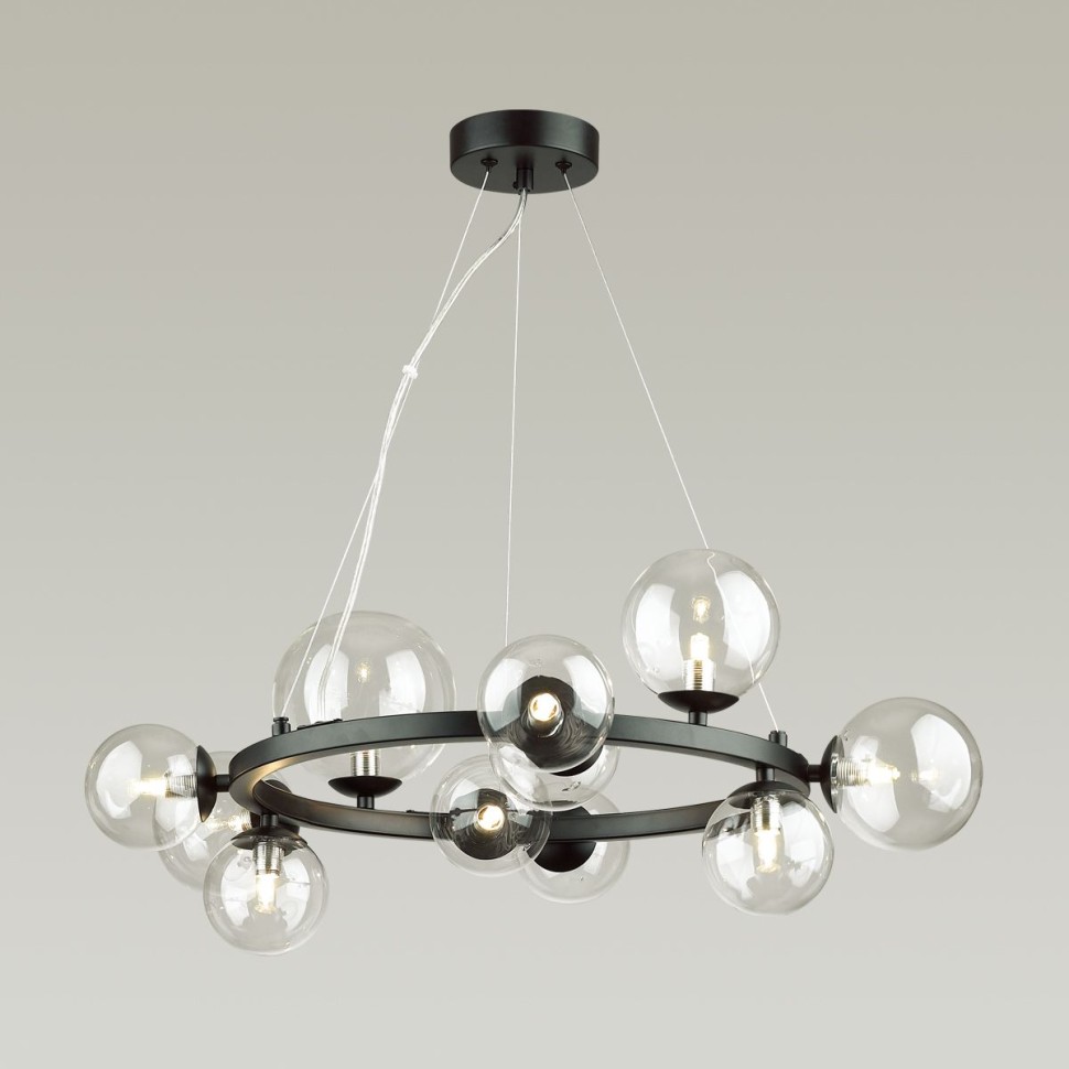 Люстра Delight Collection OMG1075R black/clear