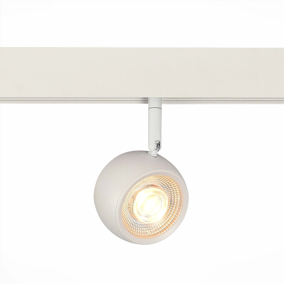 ST355.536.10 Магнитный трековый светильник Белый LED 1*10W 3000K 470Lm Ra>80 36° IP20 L120xW50xH176 48V