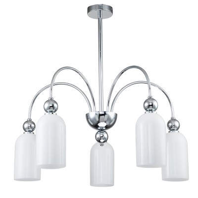 Люстры На штанге Escada 686/5PL E14*60W Chrome