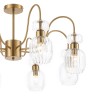 Люстры На штанге Escada 1141/8PL E14*60W Antigue copper/Clear