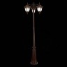 SL083.705.03 Светильник уличный наземный ST-Luce Кофейный/Кофейный, Прозрачный E27 3*60W