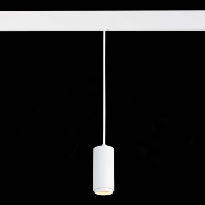 ST357.533.06 Магнитный трековый светильник подвесной ZOOM Белый LED 1*6W 3000K 667Lm Ra&gt;80 10-60° IP
