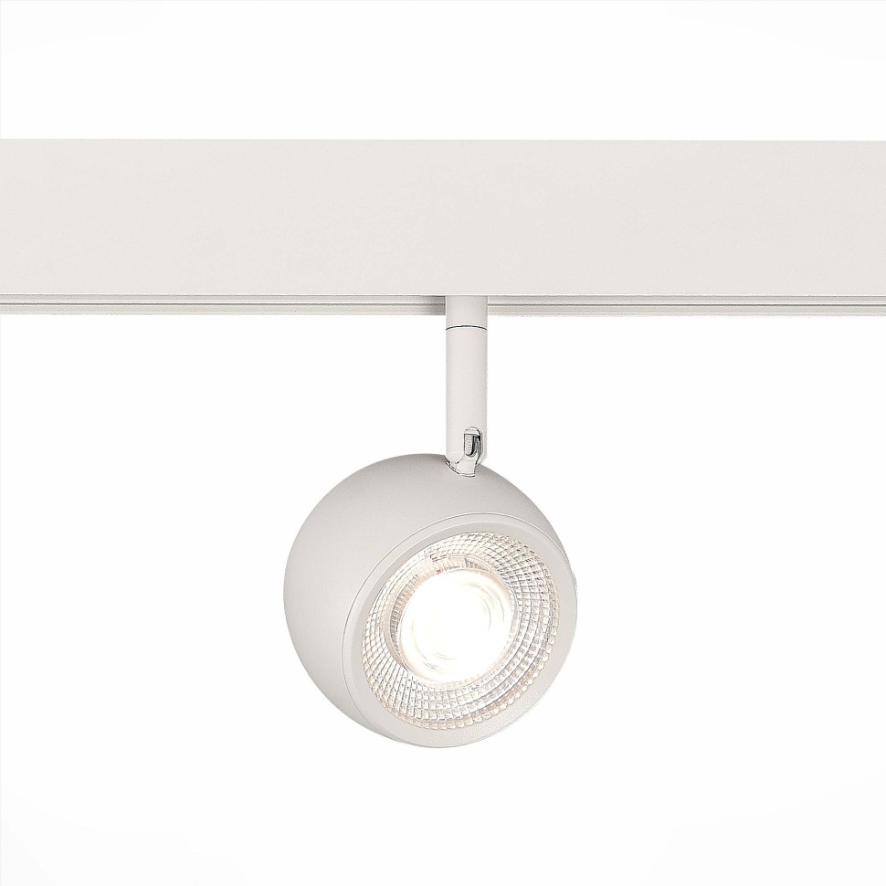 ST355.546.10 Магнитный трековый светильник Белый LED 1*10W 4000K 470Lm Ra>80 36° IP20 L120xW50xH176 48V