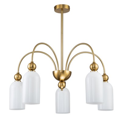 Люстры На штанге Escada 686/5PL E14*60W Copper