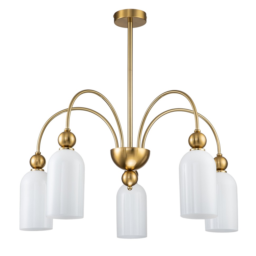 Люстры На штанге Escada 686/5PL E14*60W Copper