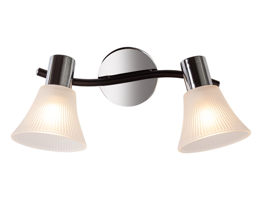 Настенные светильники Споты Escada 661/2A E14*60W Chrome/Black