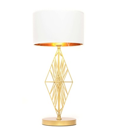 Настольная лампа Lumina Deco Salvari LDT 5533 GD+WT