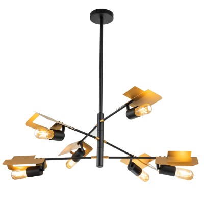 INDIGO Светильник на штанге SEVERO 10004/6R Black