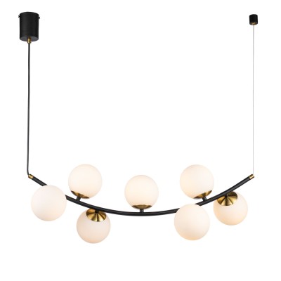 INDIGO Подвесной светильник NUVOLE 11002/7P Black